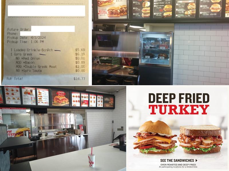 Arby's Menu