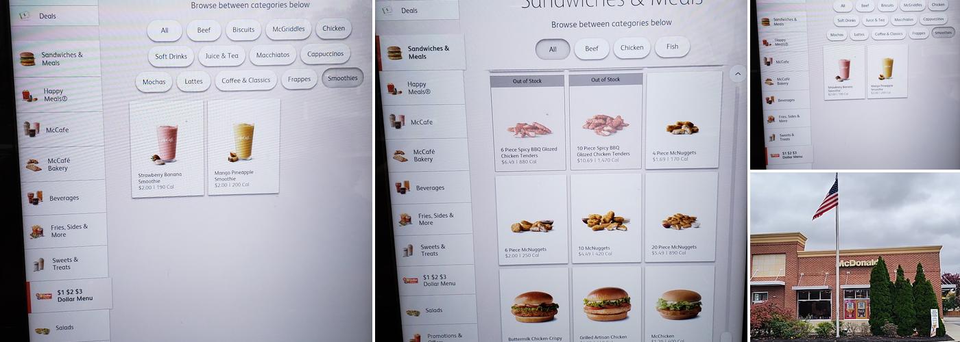 McDonald's Menu