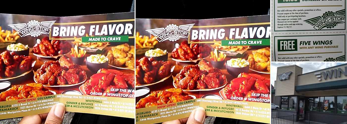 Wingstop Menu