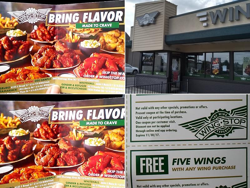 Wingstop Menu