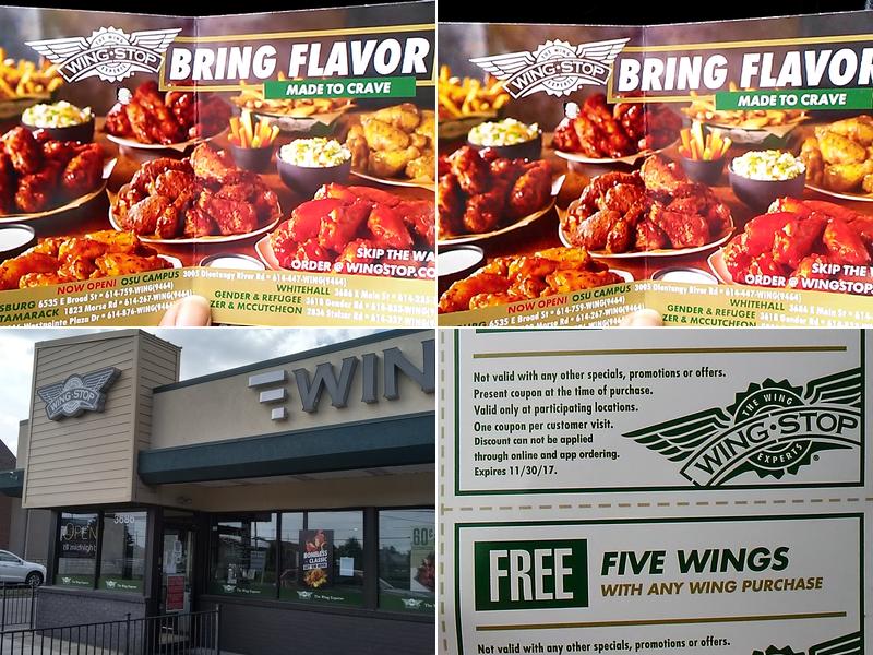 Wingstop Menu