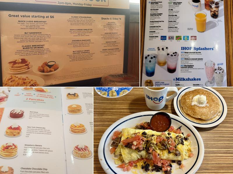 IHOP Menu