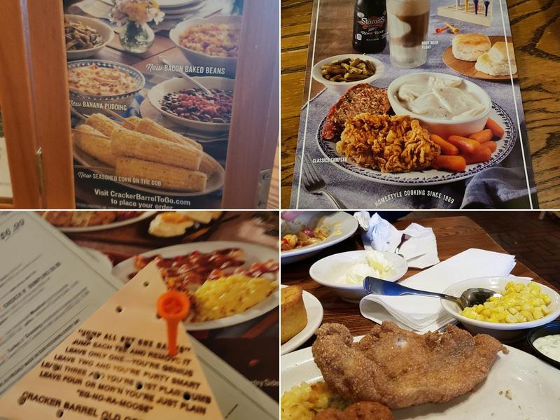 Cracker Barrel Old Country Store Menu
