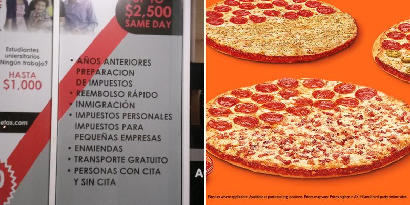 Little Caesars Pizza Menu