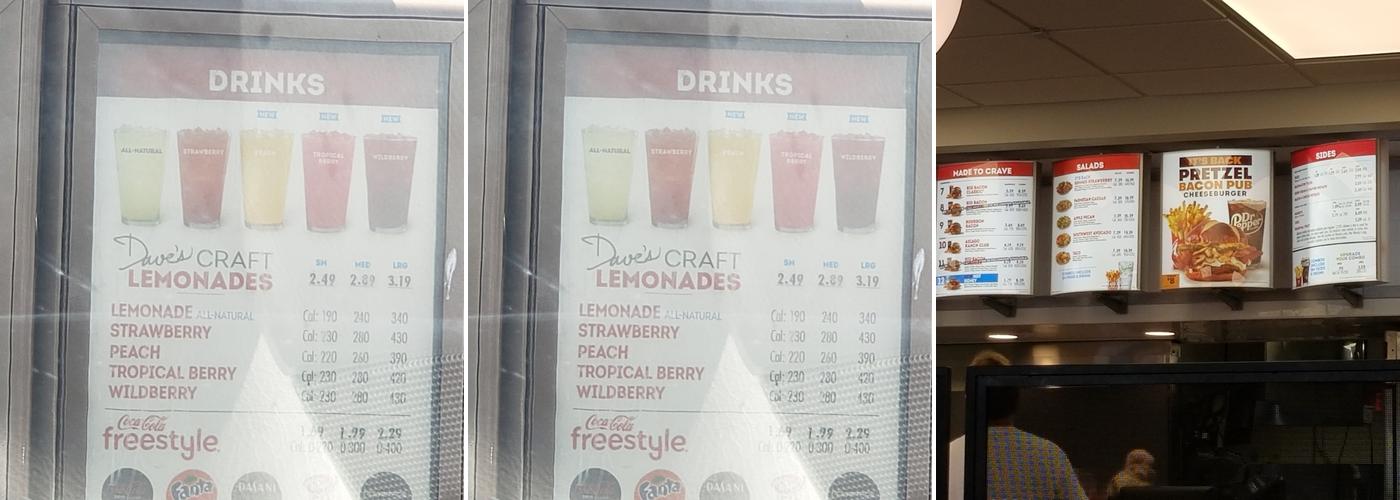 Wendy's Menu