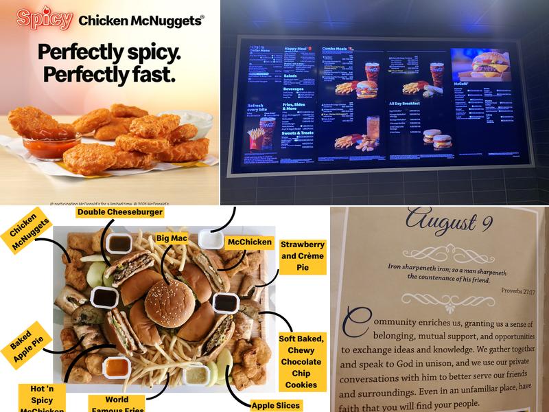 McDonald's Menu