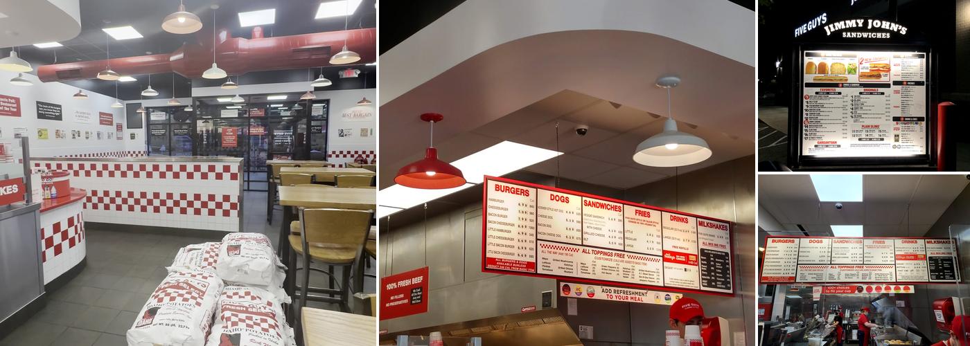 Five Guys Menu