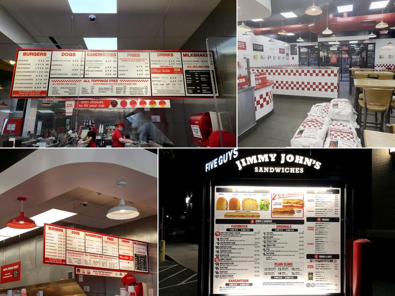 Five Guys Menu