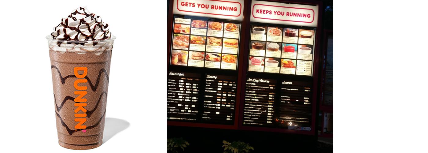 Dunkin' Menu