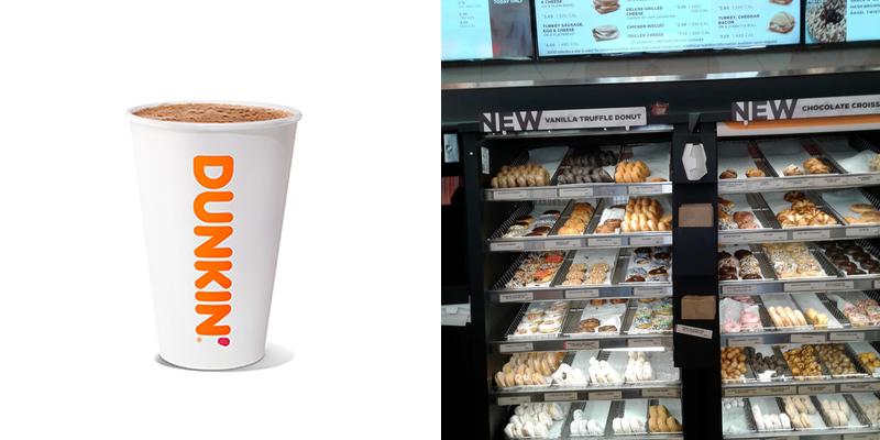 Dunkin' Menu