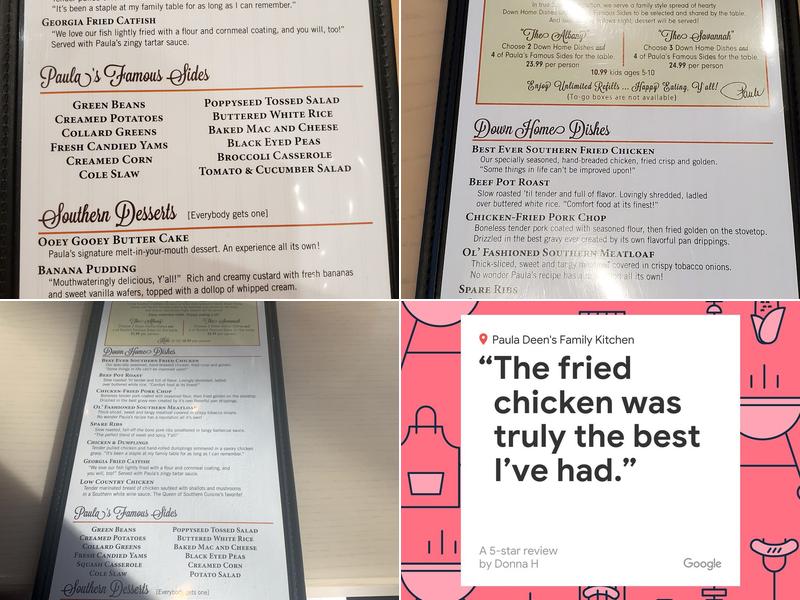 Ford's Garage Pier Park Menu