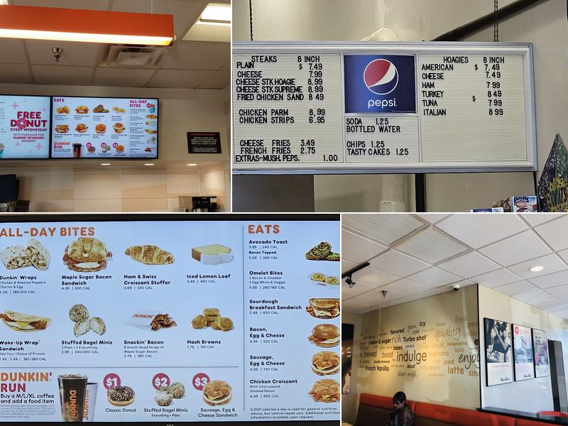 Dunkin' Menu