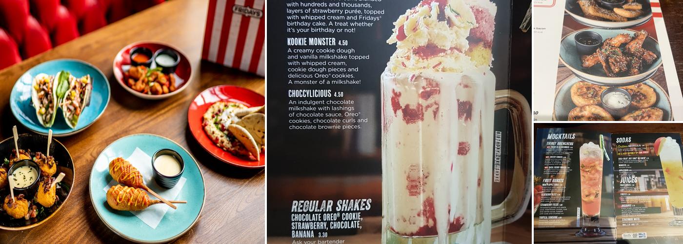 TGI Fridays - Cardiff Newport Road Menu