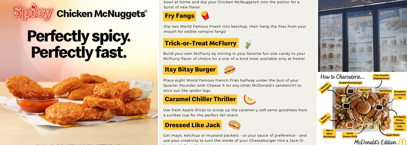 McDonald's Menu