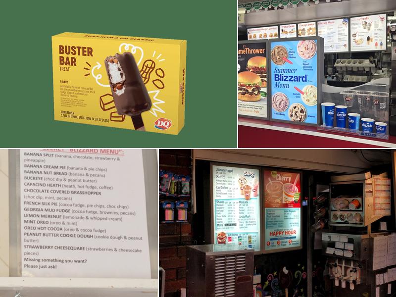Dairy Queen Menu