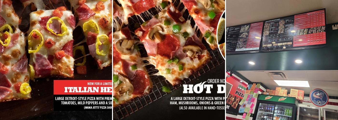 Jet's Pizza Menu