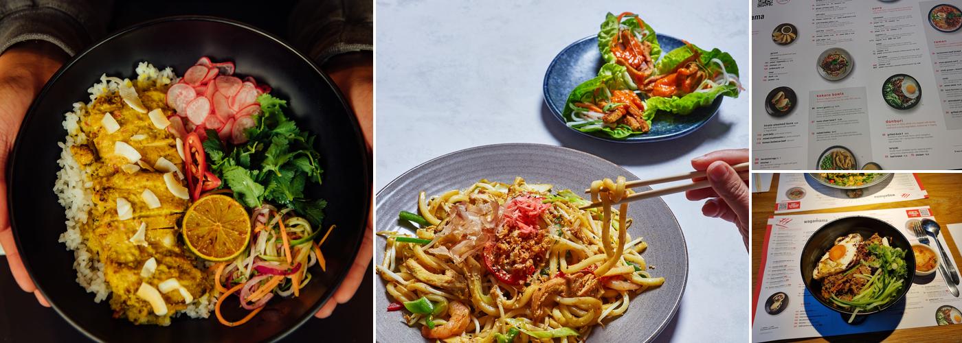 wagamama cardiff library Menu