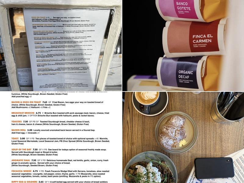 Henry's Bakehouse Cafe Menu