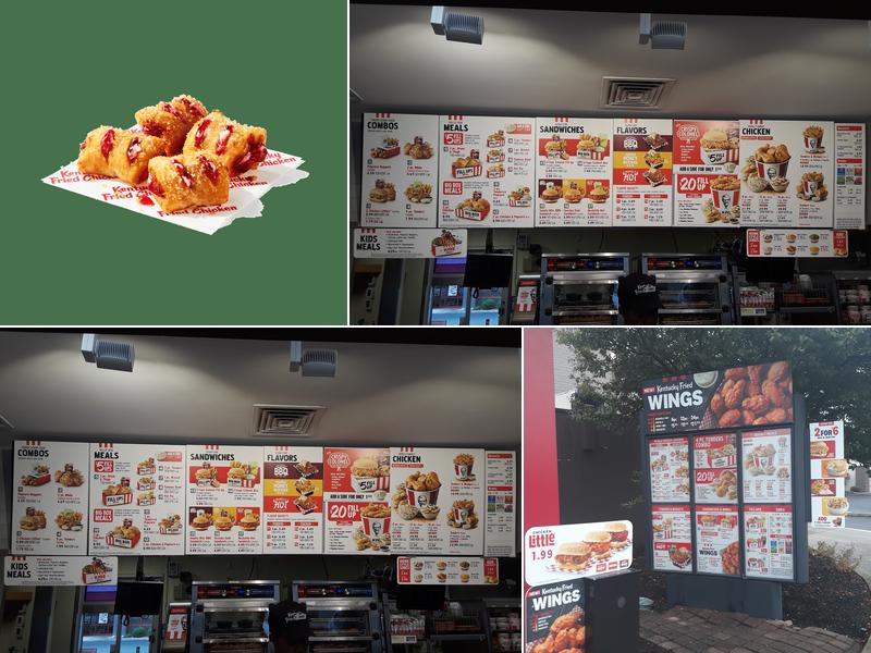 KFC Menu
