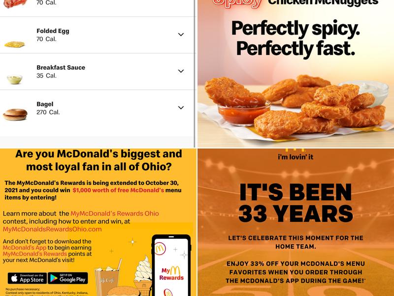 McDonald's Menu
