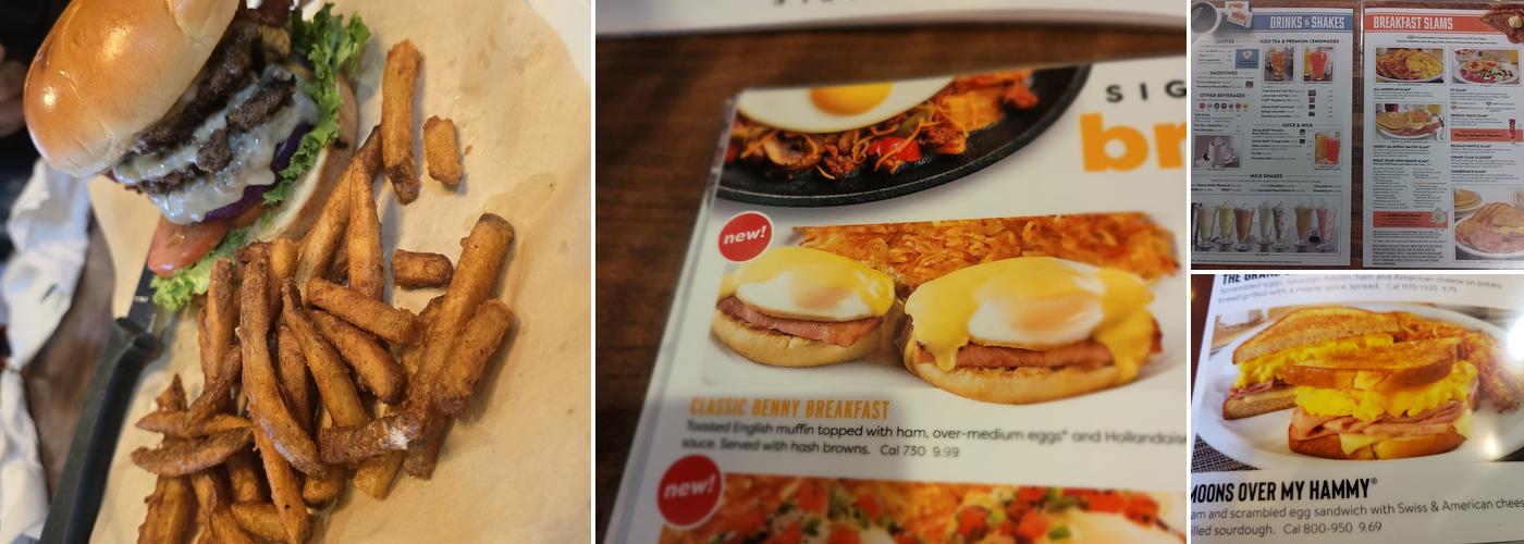 Denny's Restaurant Menu