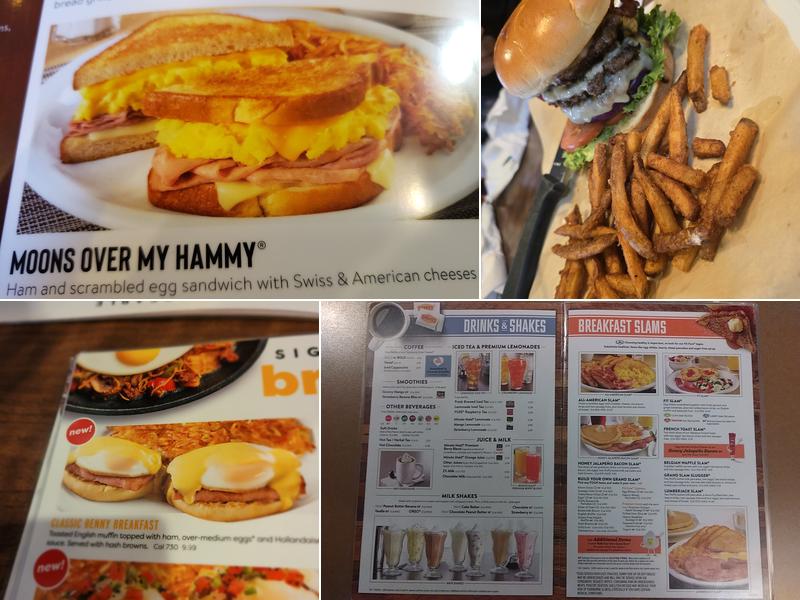 Denny's Restaurant Menu