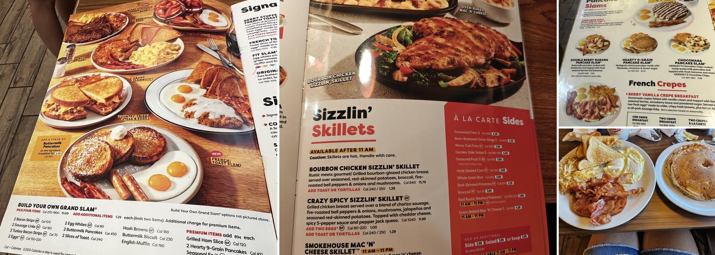 Denny's Menu