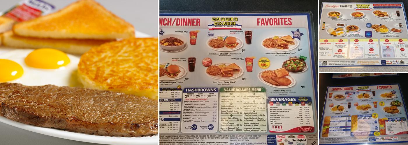 Waffle House Menu