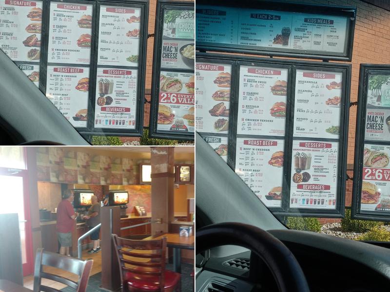 Arby's Menu