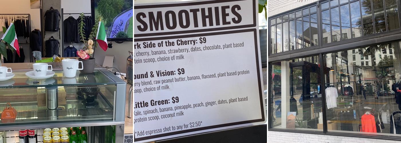 Rapha Seattle Menu