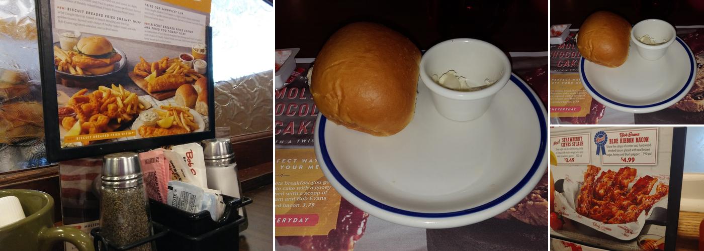 Bob Evans Menu