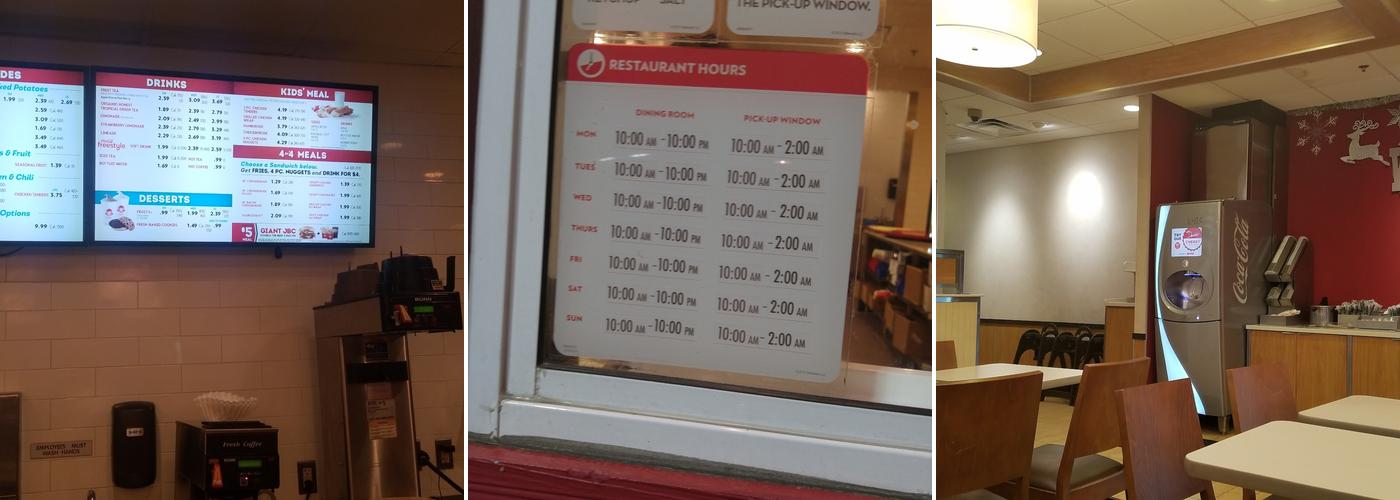 Wendy's Menu