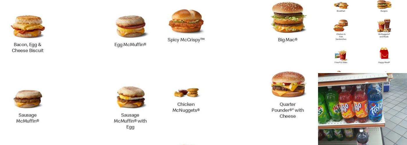 McDonald's Menu