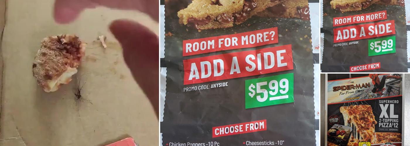 Papa Johns Pizza Menu