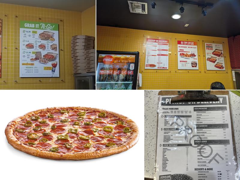 Cicis Pizza Menu