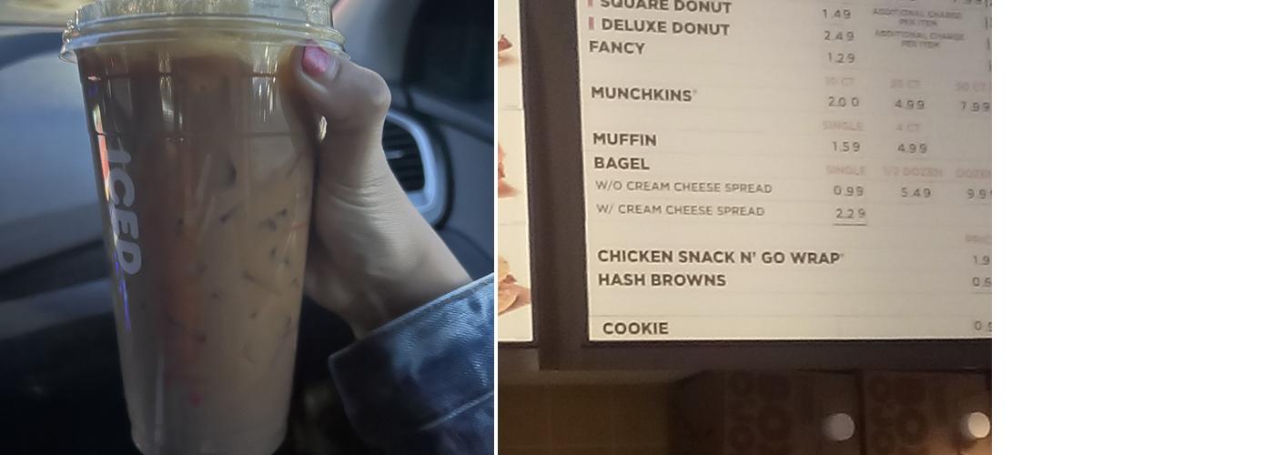 Dunkin' Menu