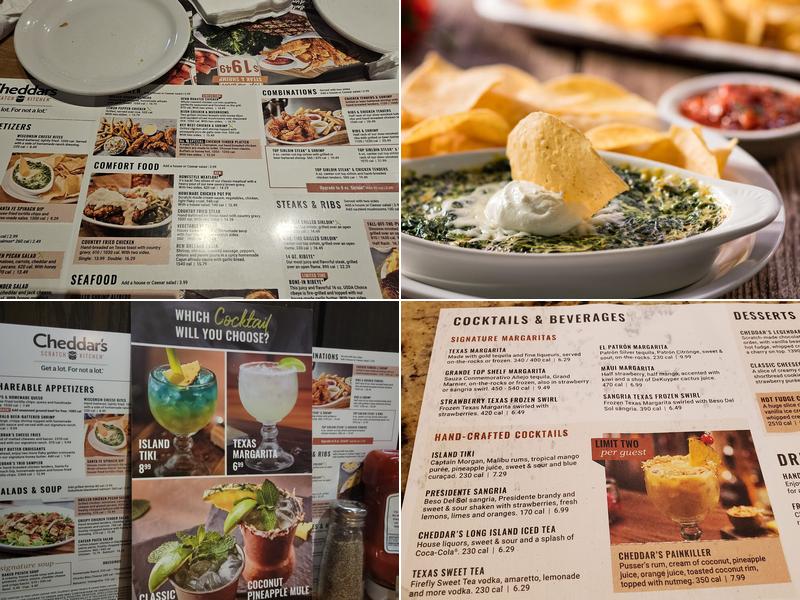 Cheddar's Scratch Kitchen Menu