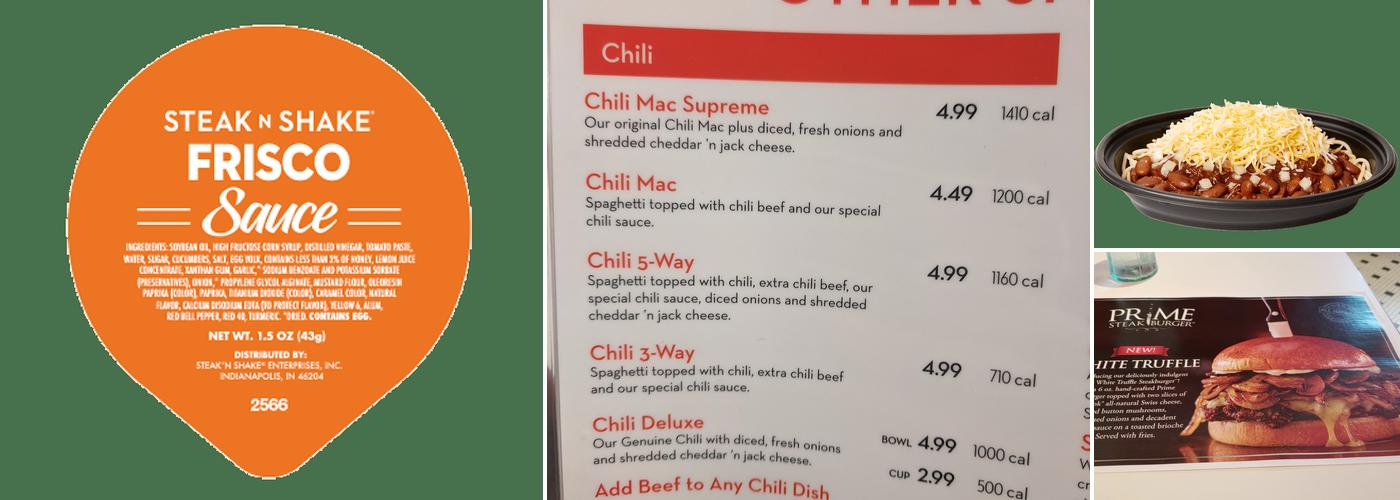 Steak 'n Shake Menu