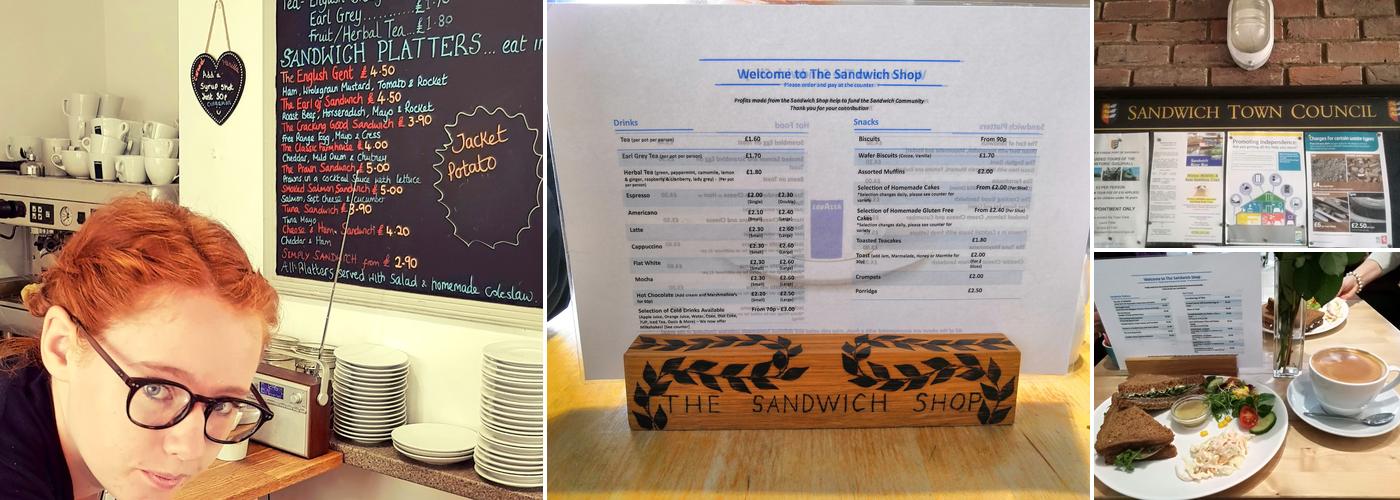 The Sandwich Shop Menu