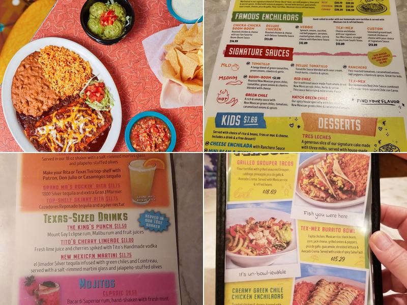 Chuy's Menu