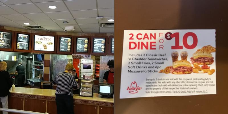 Arby's Menu