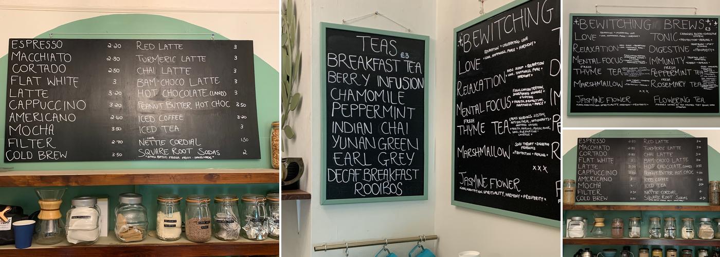 Enchanted Emporium Menu