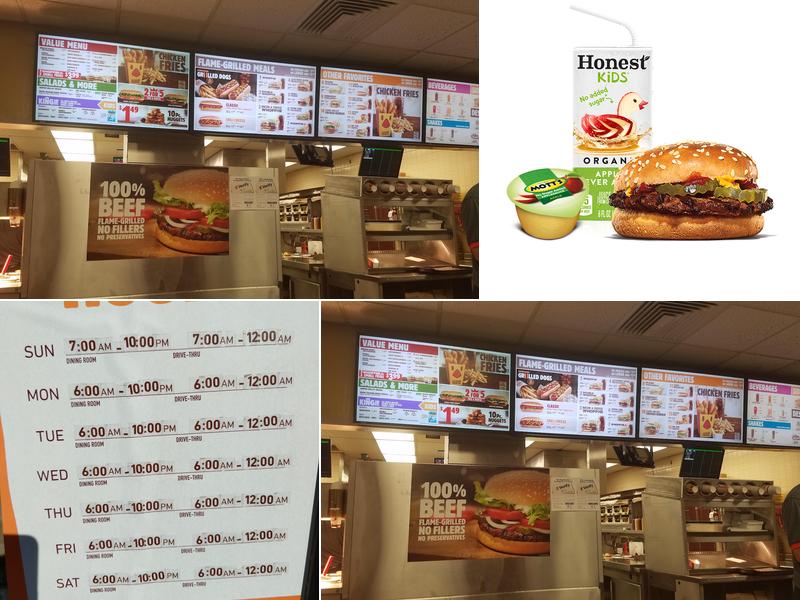 Burger King Menu