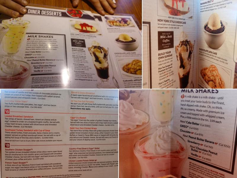 Denny's Menu