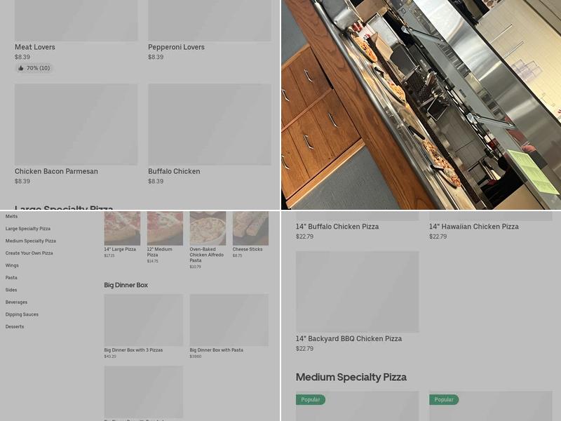 Pizza Hut Menu