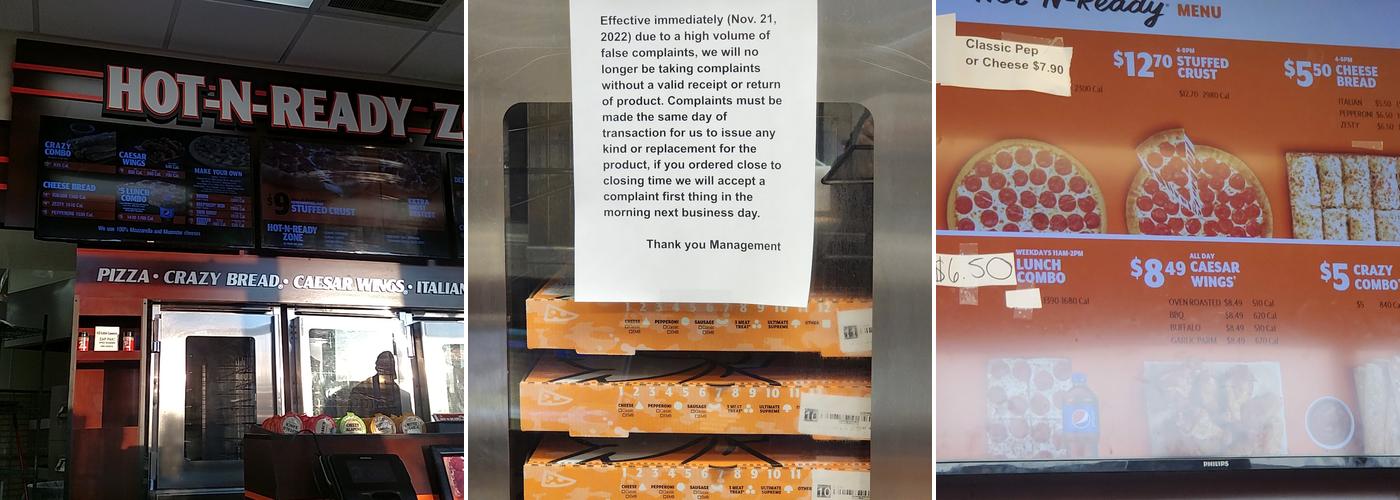 Little Caesars Pizza Menu