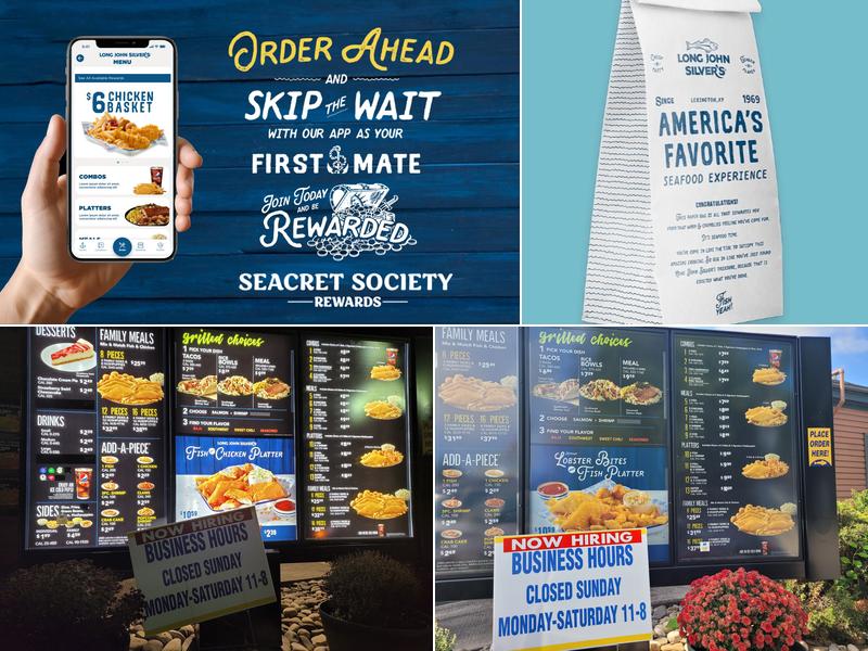 Long John Silver's Menu