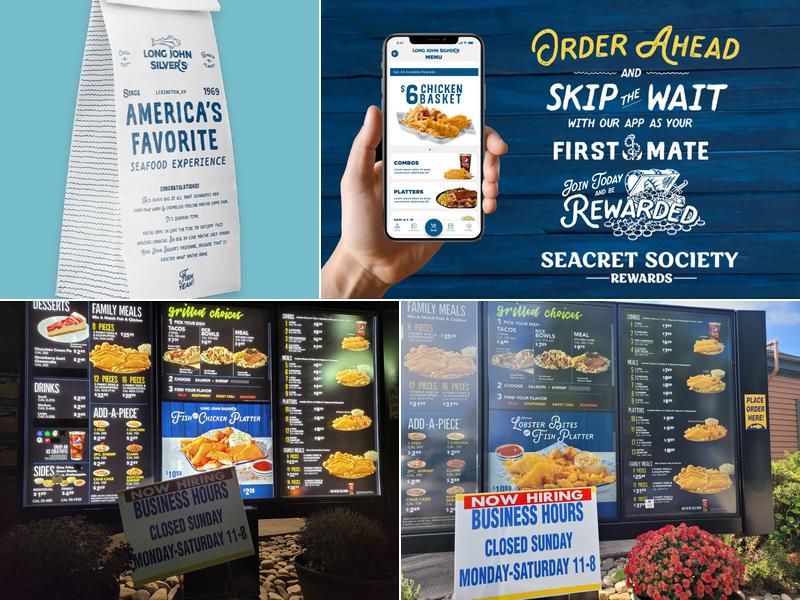 Long John Silver's Menu