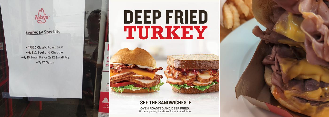 Arby's Menu