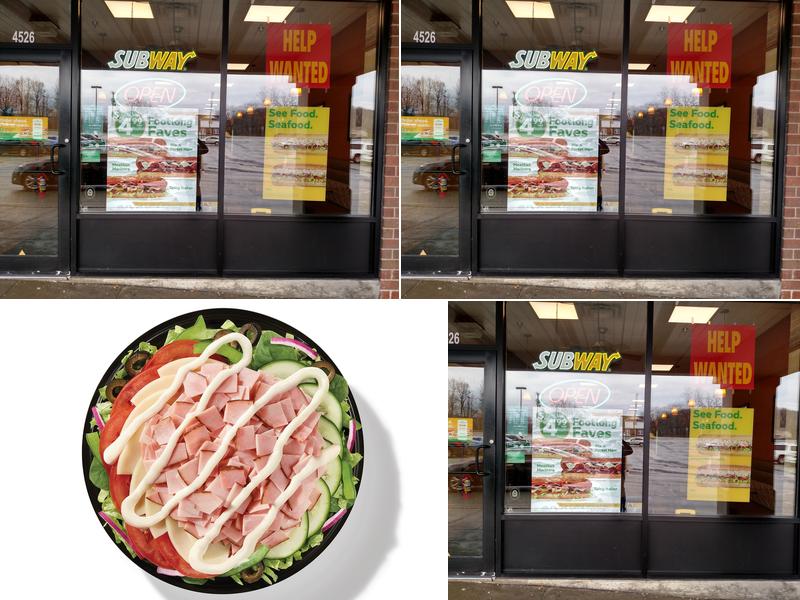 Subway Menu